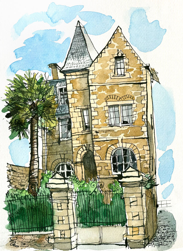 Town house, Roscoff