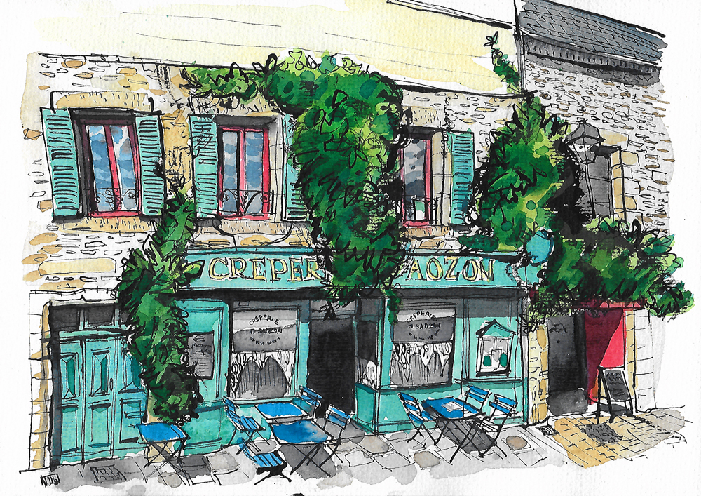 Ti Saozon Creperie, Roscoff